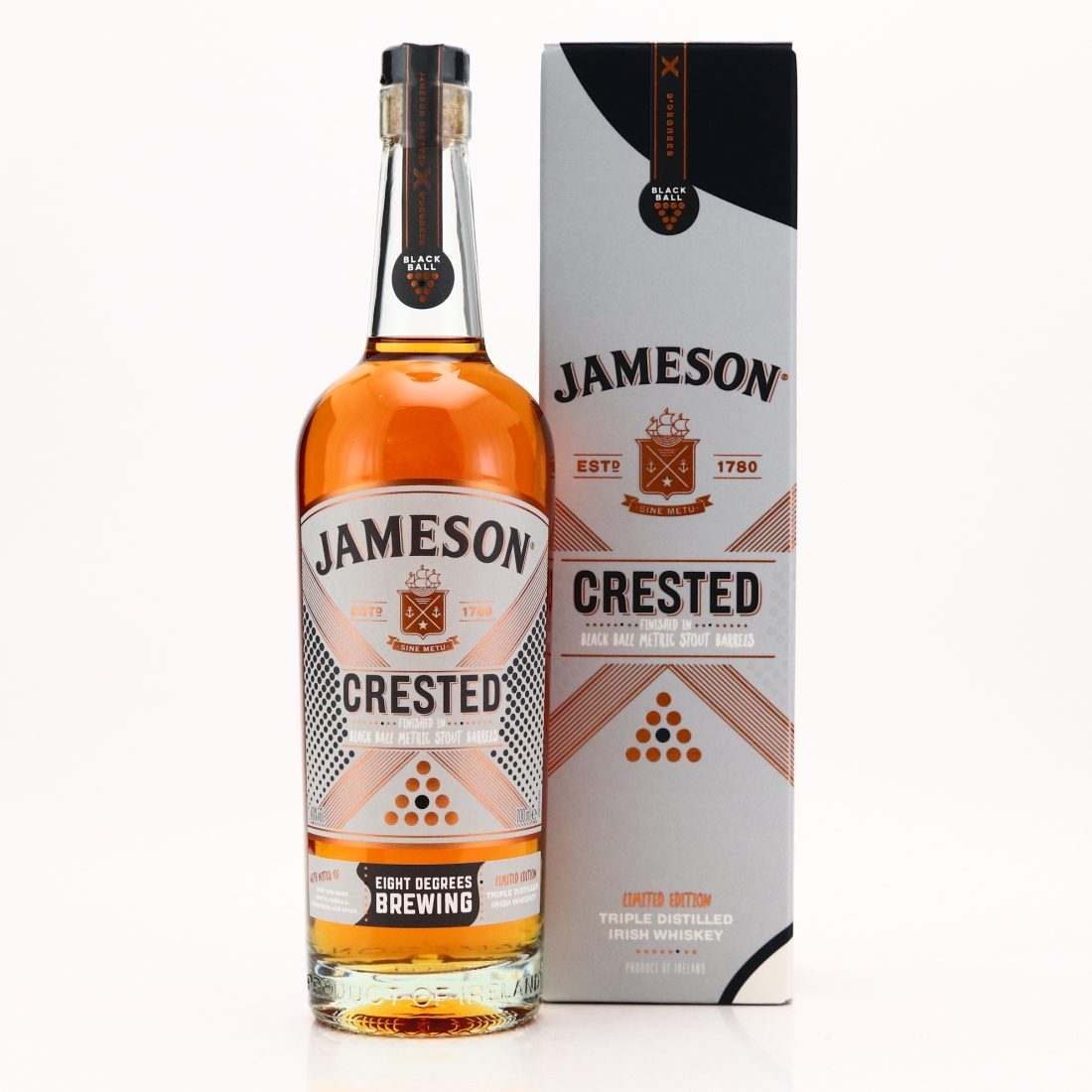 Jameson Crested / Eight Degrees Brewing