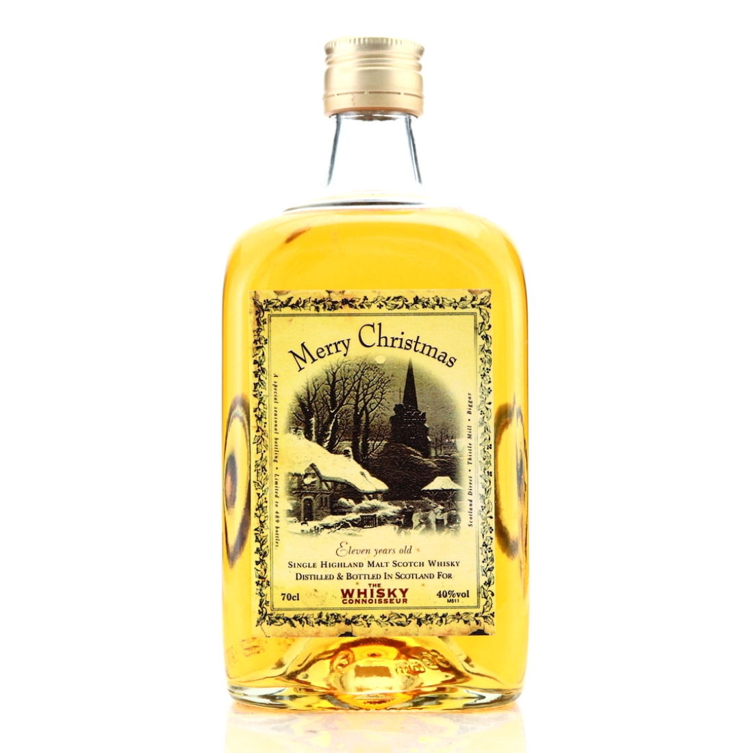 Whisky Connoisseur 11 Year Old Highland Malt / Merry Christmas