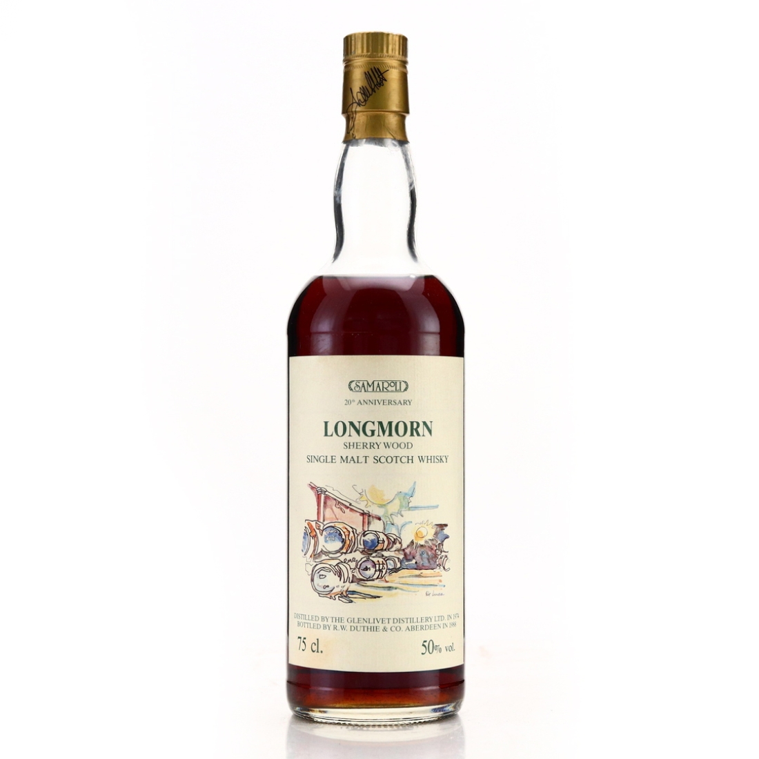 Longmorn 1974 Samaroli Sherry Wood / 20th Anniversary