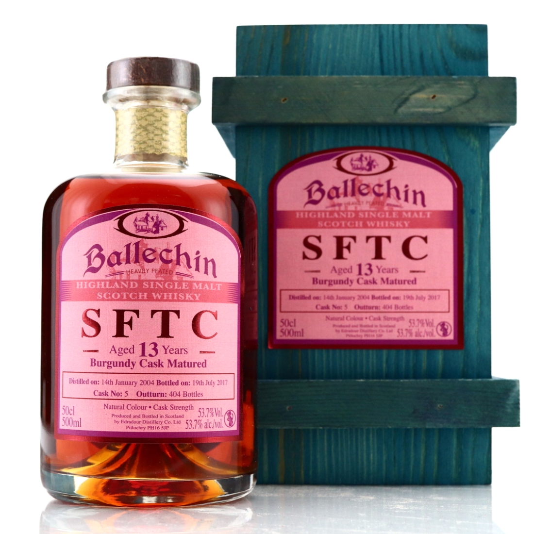 Ballechin 2004 Straight from the Cask 13 Year Old 50cl