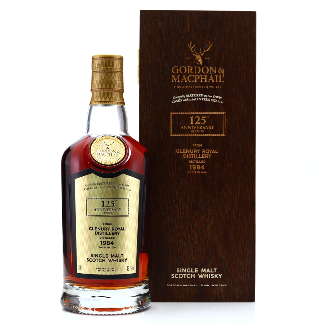 Glenury Royal 1984 Gordon and MacPhail 125th Anniversary 