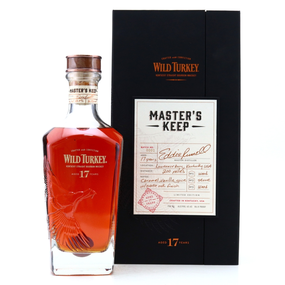Wild Turkey 17 Year Old Master's Keep / Batch #1
