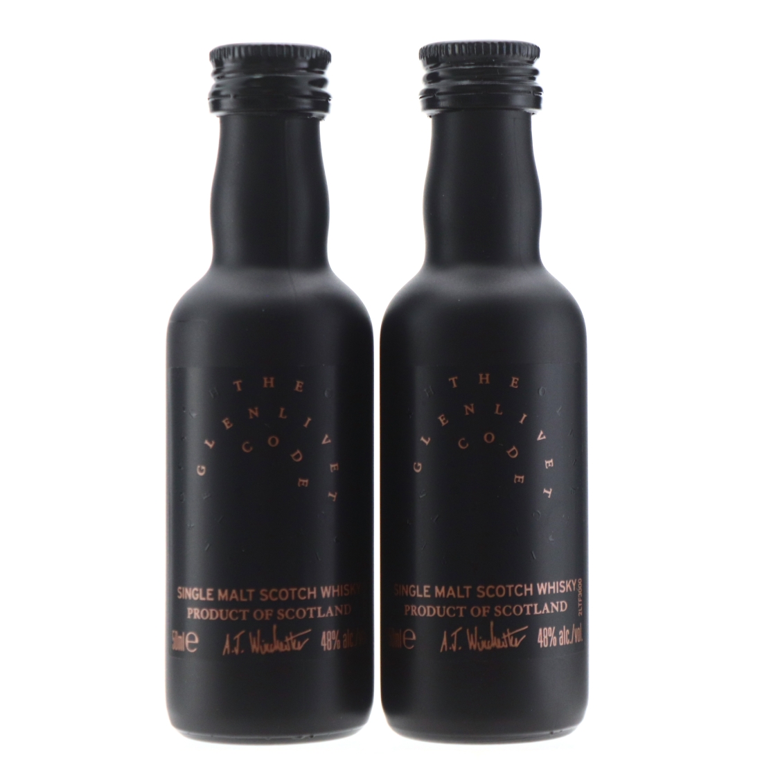 Glenlivet Code Miniature x 2