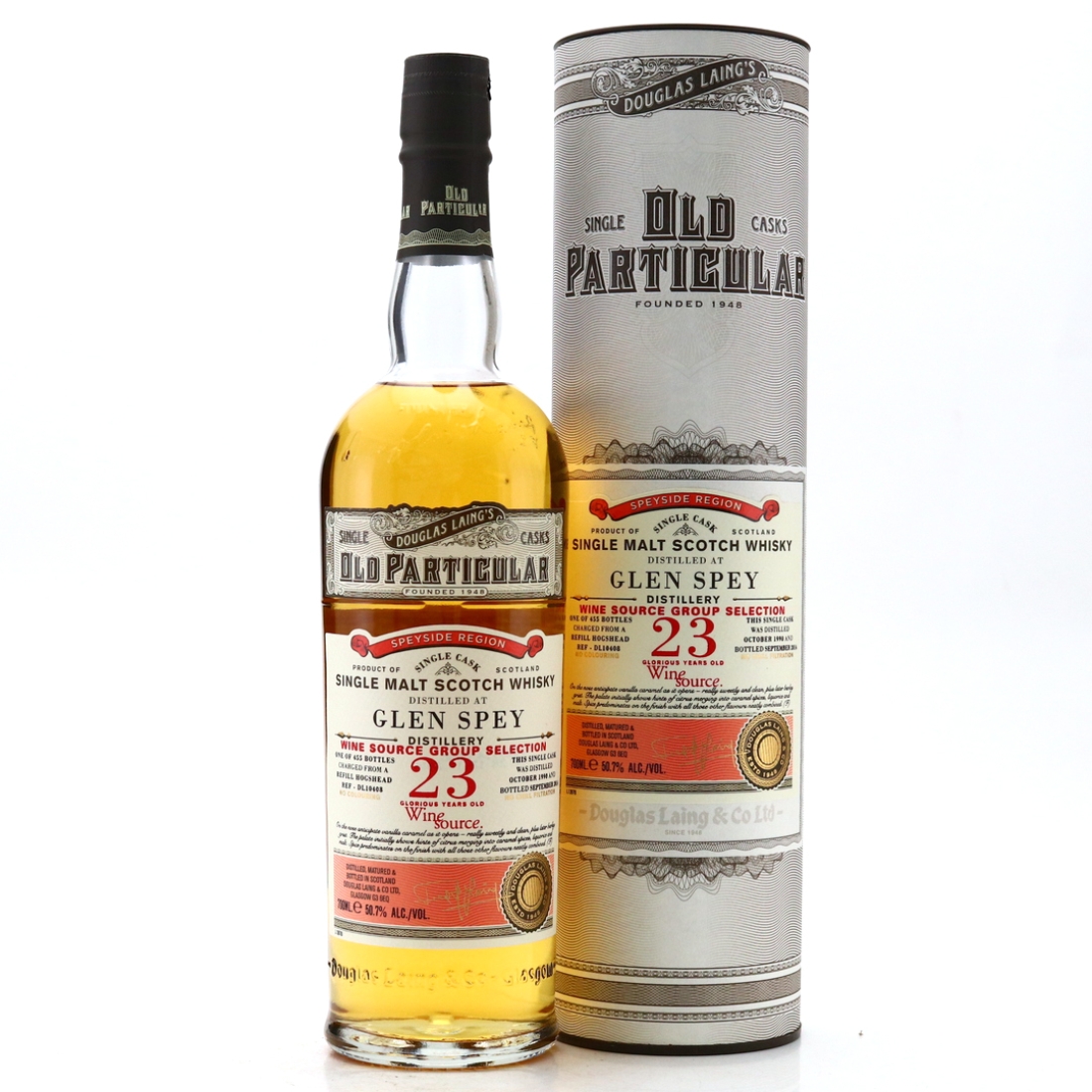 Glen Spey 1990 Douglas Laing 23 Year Old / Wine Source 