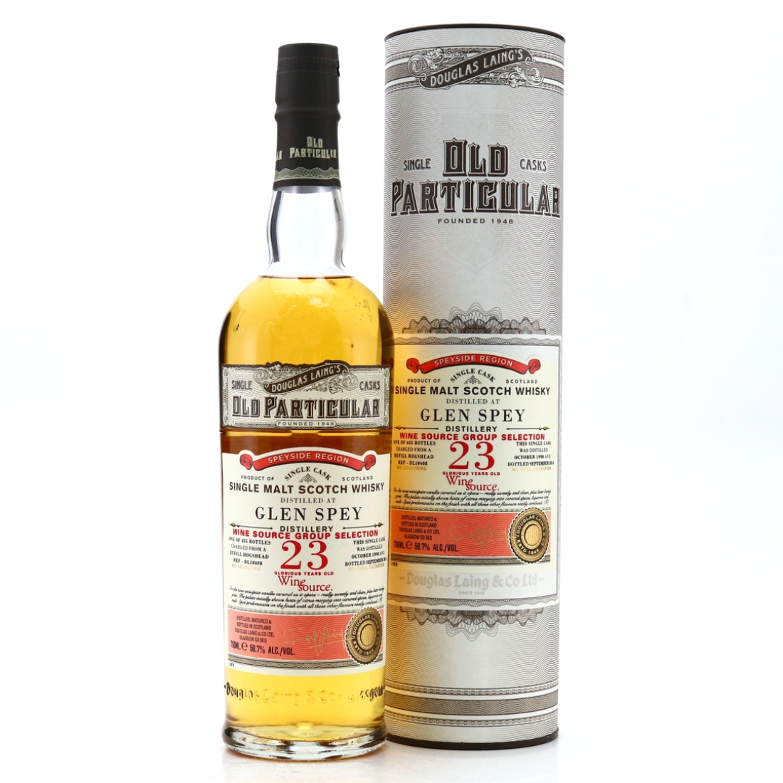 Glen Spey 1990 Douglas Laing 23 Year Old / Wine Source