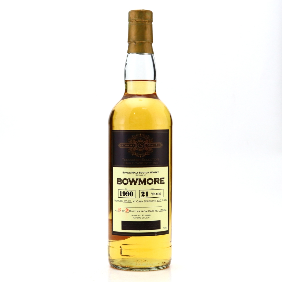 Bowmore 1990 Robert Graham 21 Year Old