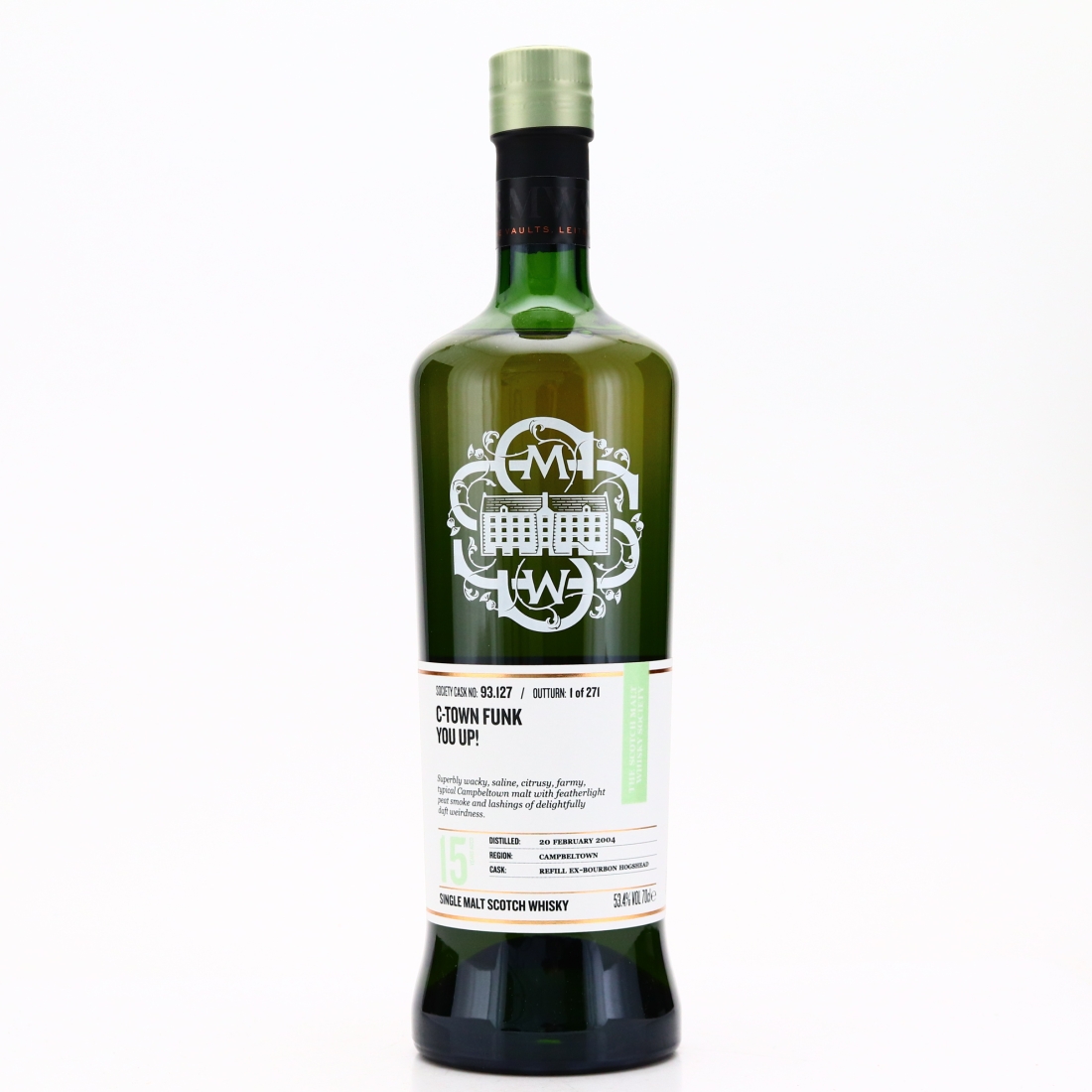 Glen Scotia 2004 SMWS 15 Year Old 93.127