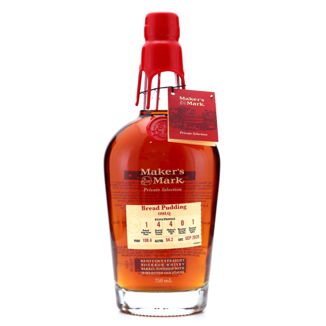 Maker's Mark Private Selection / Bread Pudding
