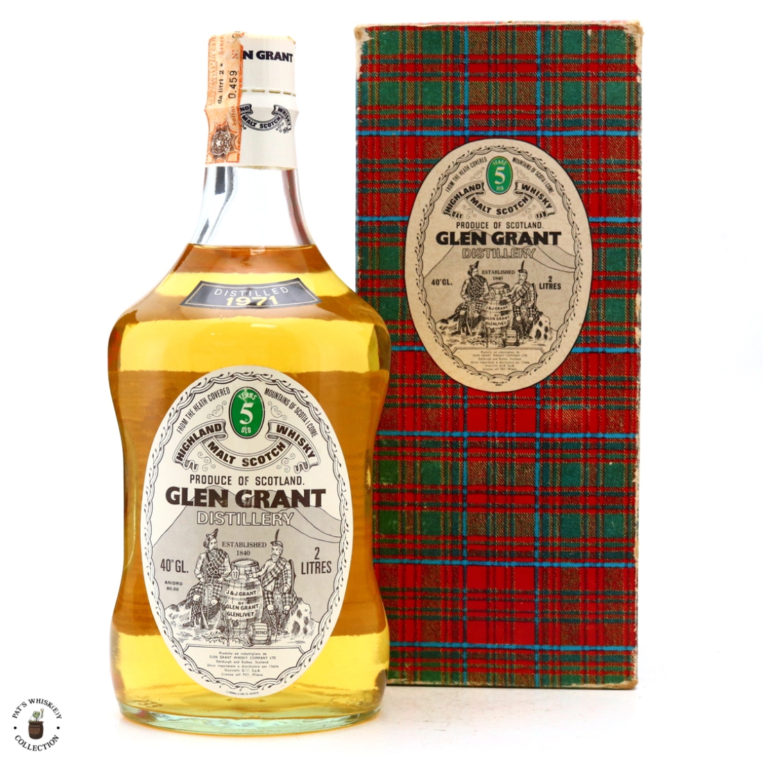 Glen Grant 1971 5 Year Old 2 Litre