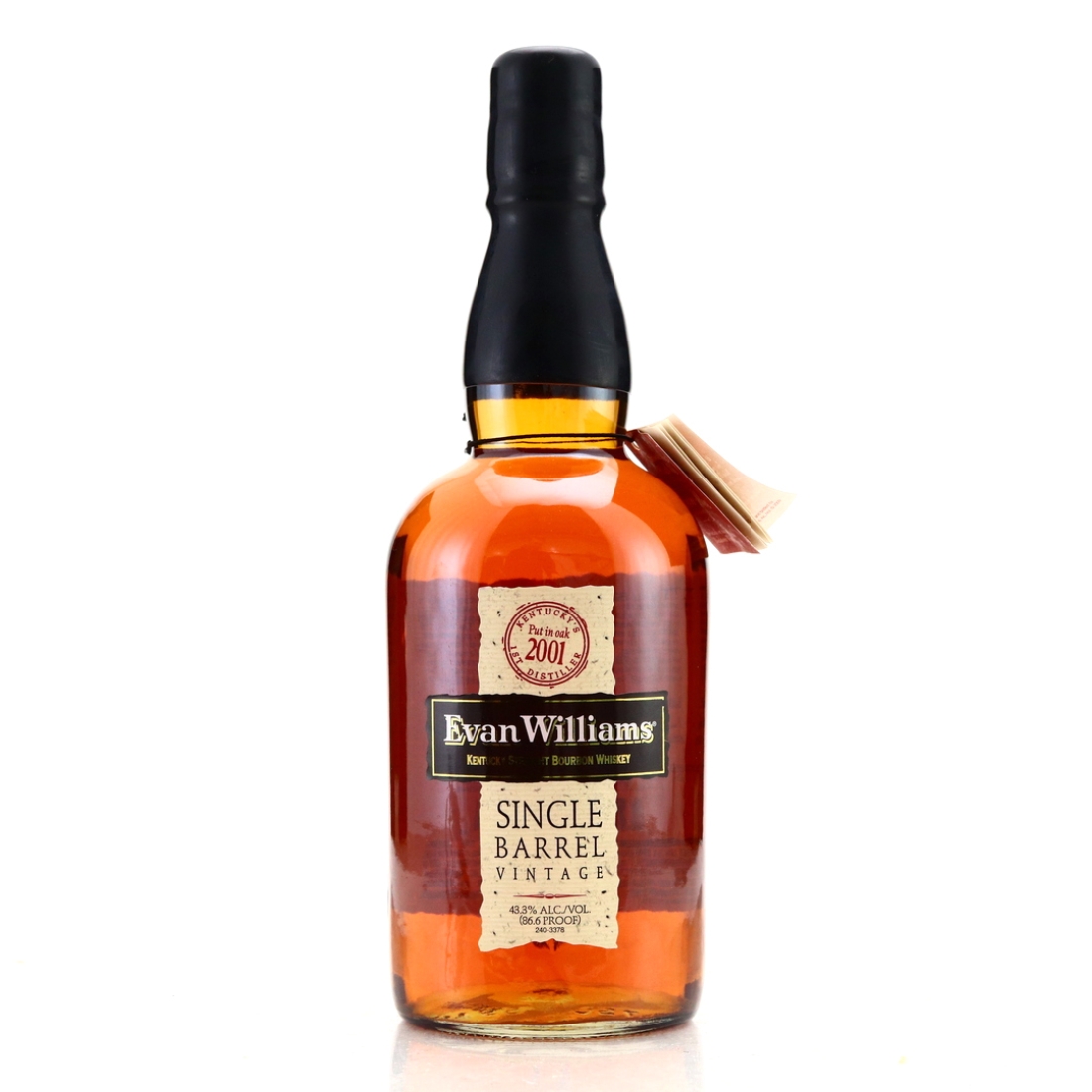Evan Williams 2001 Single Barrel #345