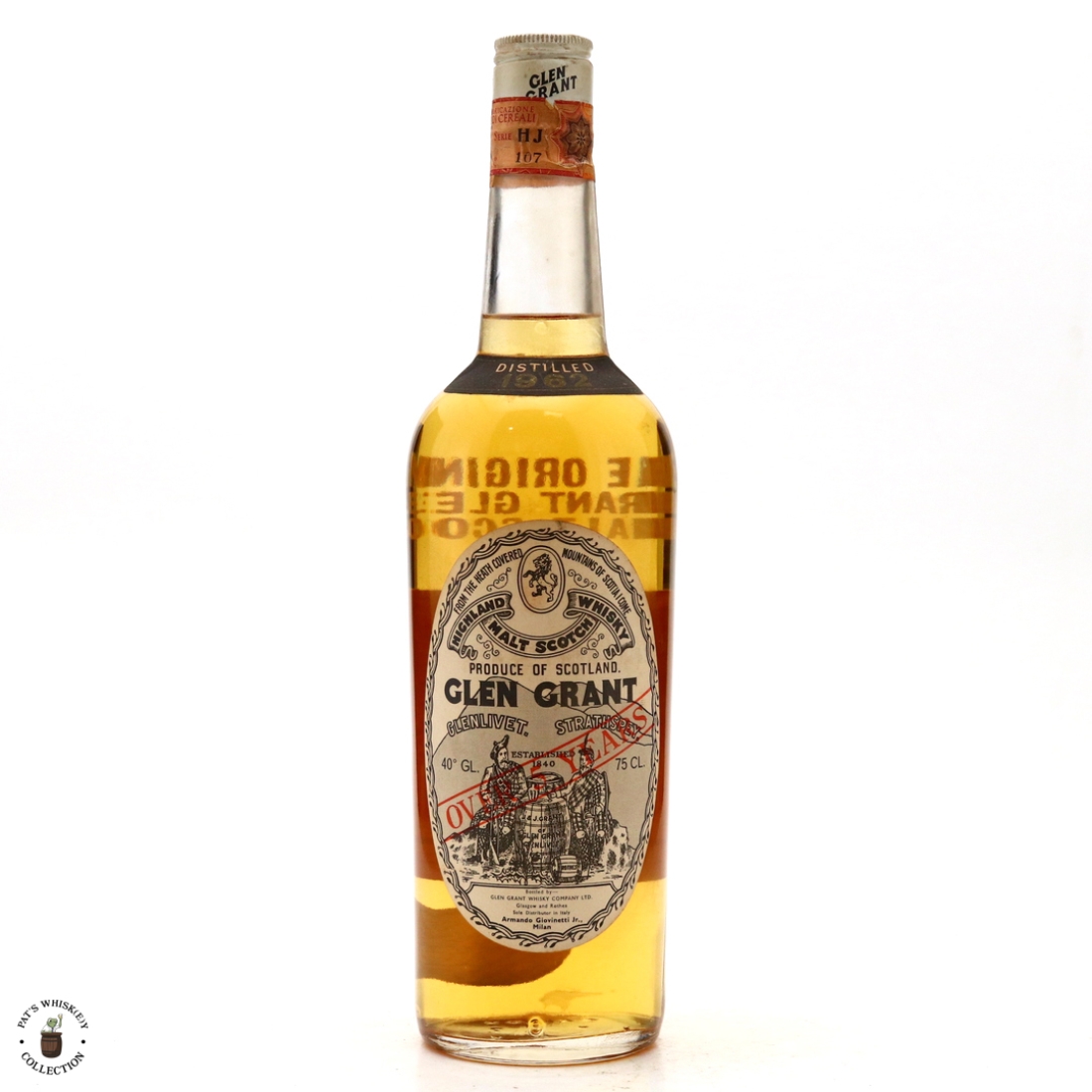 Glen Grant 1962 5 Year Old / Giovinetti Import