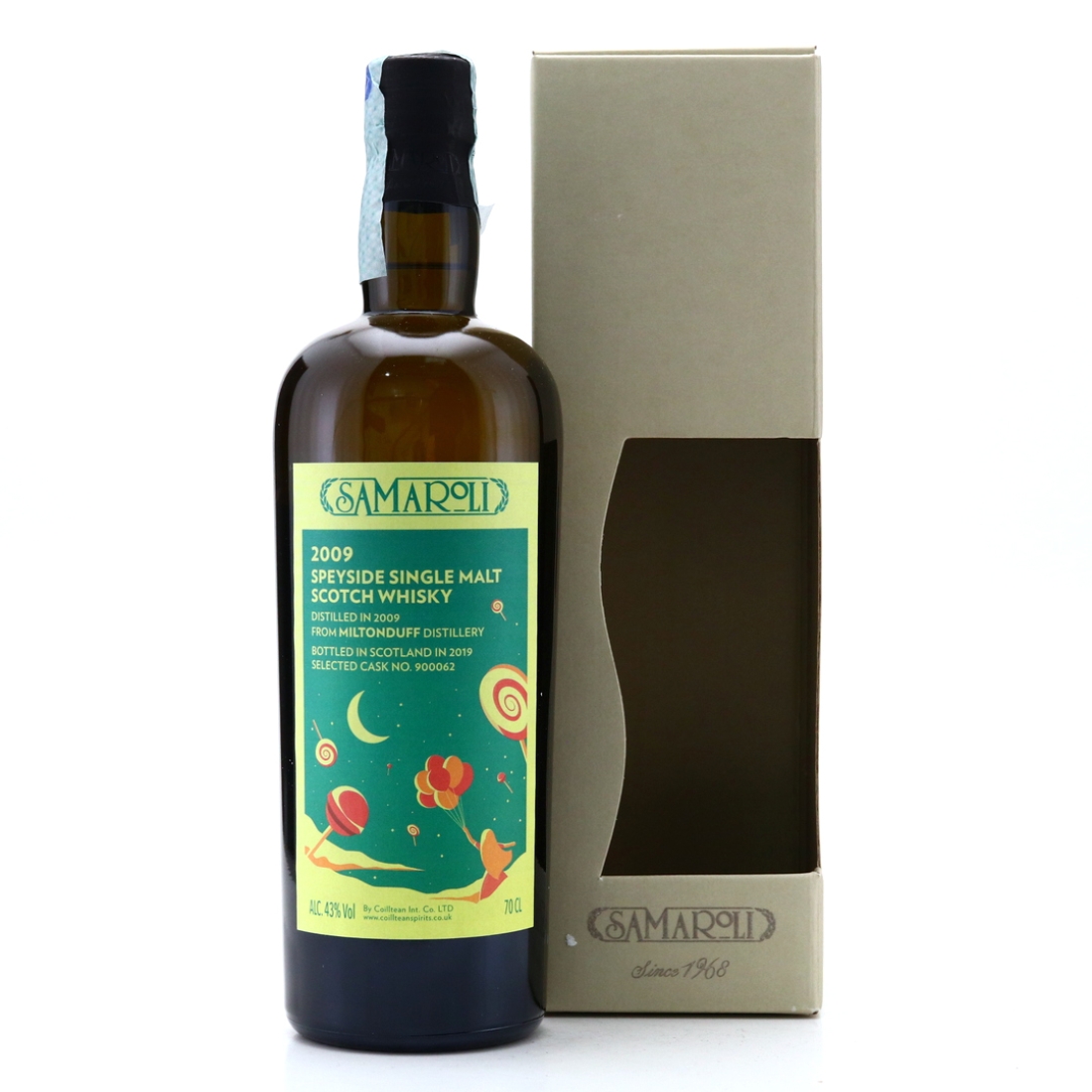 Miltonduff 2009 Samaroli Single Cask