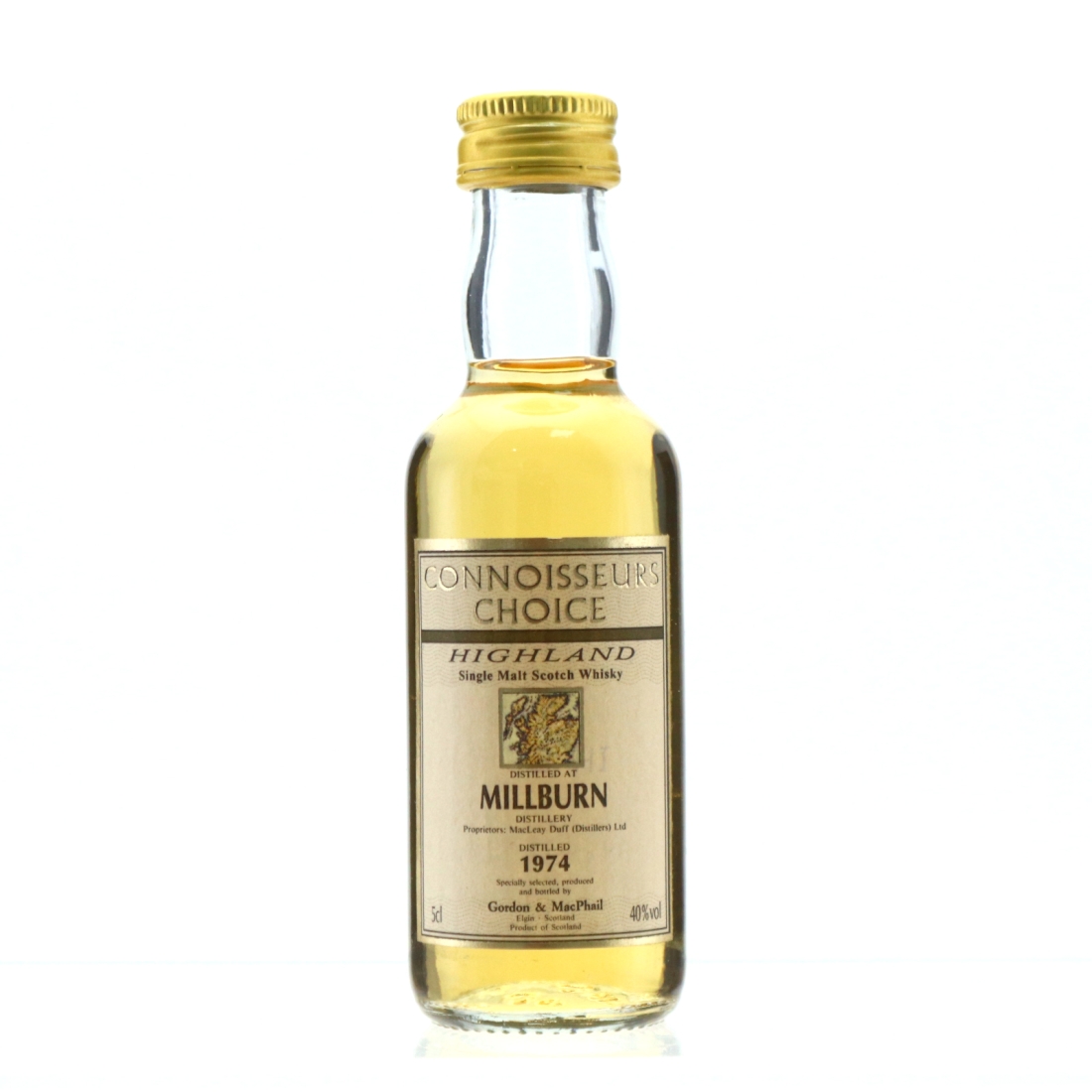 Millburn 1974 Gordon and MacPhail Miniature