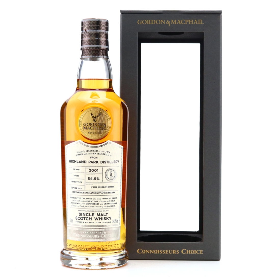 Highland Park 2001 Gordon and MacPhail 17 Year Old Batch #19/066 / TWE