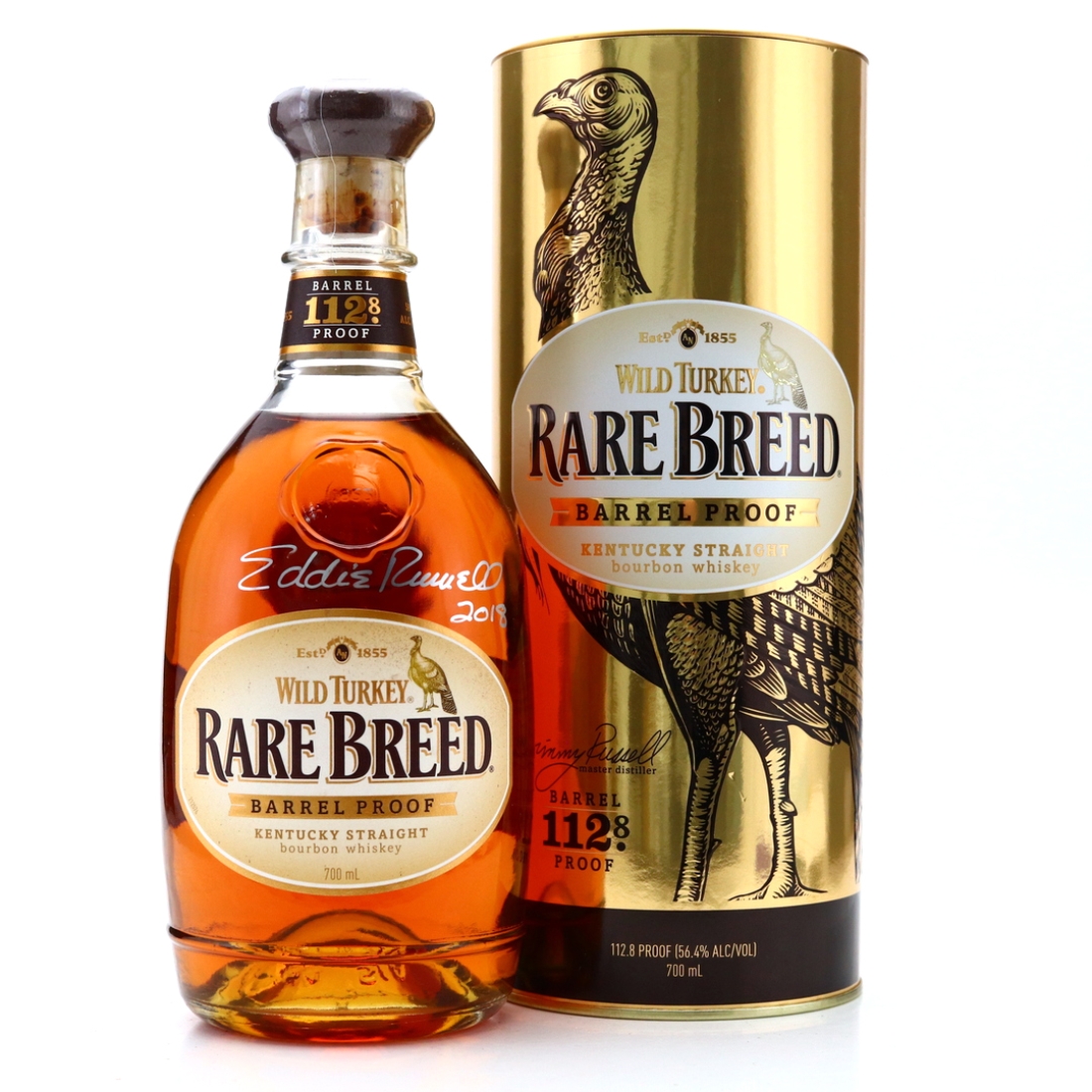 Wild Turkey Rare Breed Barrel Proof - Signed 