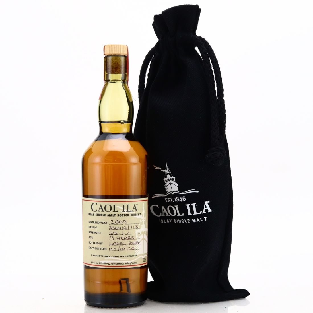 Caol Ila 2009 Single Cask 9 Year Old #306410 Hand Filled 20cl
