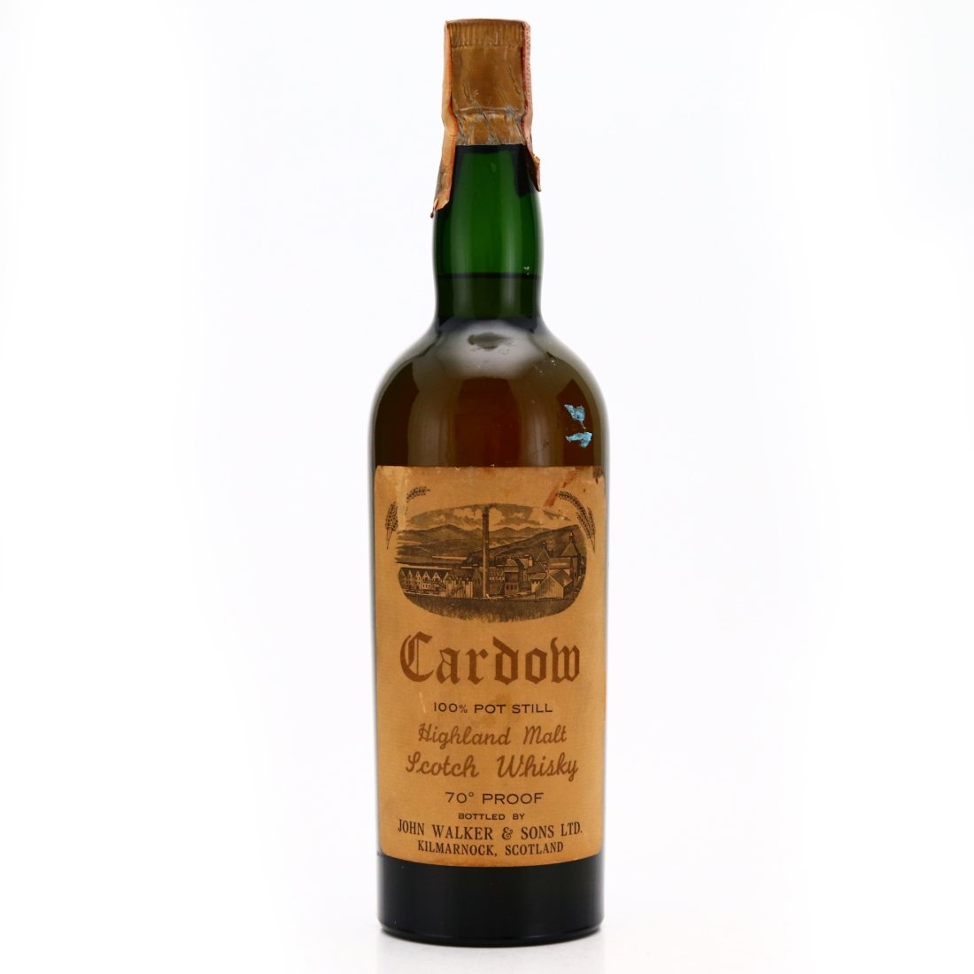 Cardhu-Cardow John Walker and Sons 1960s