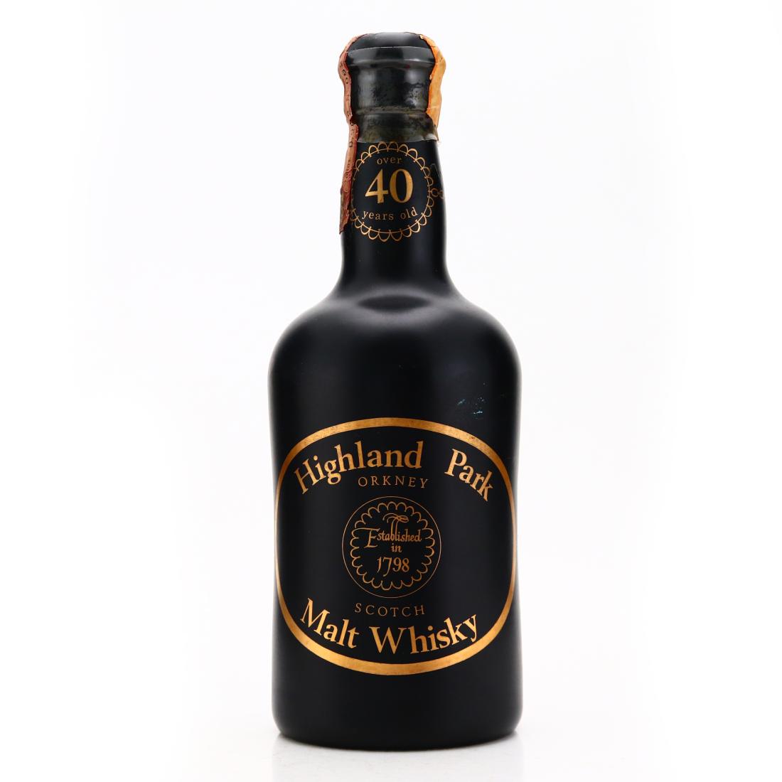 Highland Park 40 Year Old - Ceramic Decanter Whisky | Whisky