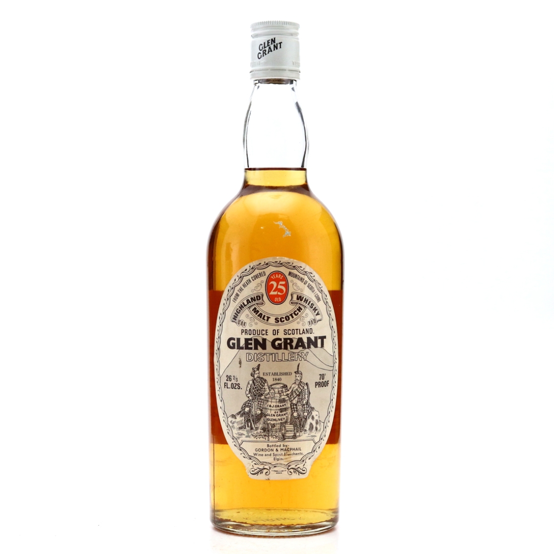 Glen Grant 25 Year Old Gordon and MacPhail 1970s