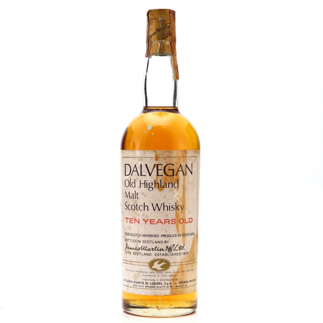 Dunvegan 10 Year Old Highland Malt 1960s