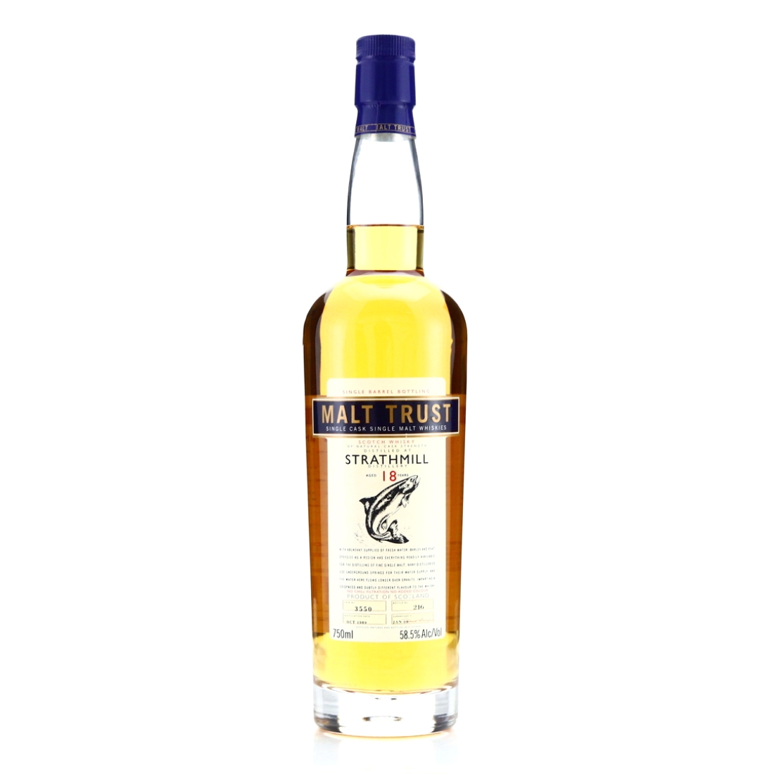 Strathmill 1989 Malt Trust 18 Year Old 75cl / US Import