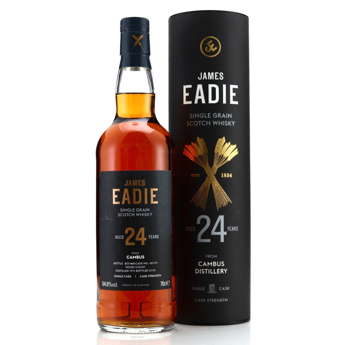 Cambus 1993 James Eadie 24 Year Old Sherry Cask