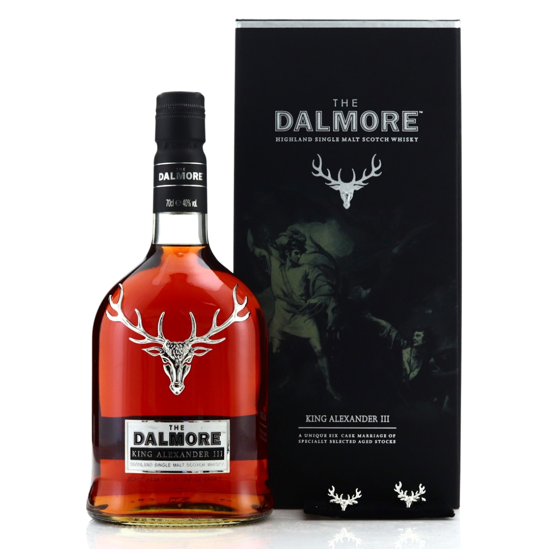 Dalmore King Alexander III with Cufflinks