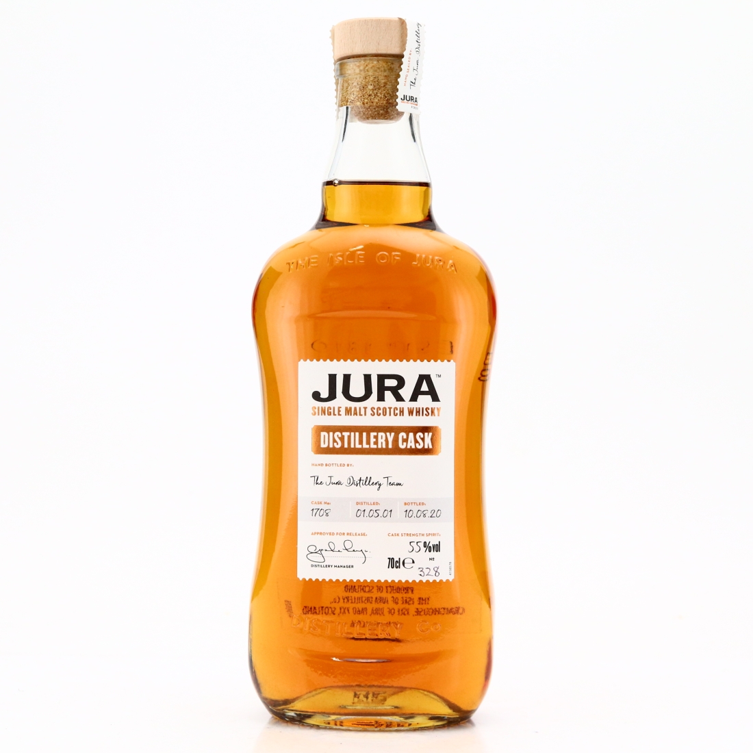 Jura 2001 Single Sherry Cask 19 Year Old #1708 / Bottle #328