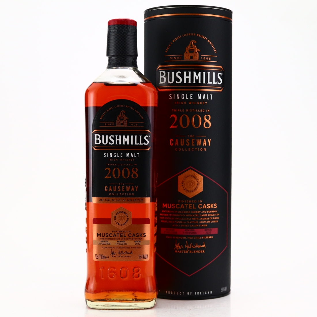 Bushmills 2008 Muscatel Finish / The Causeway Collection