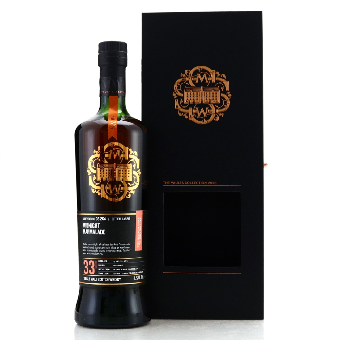 Glen Moray 1986 SMWS 33 Year Old 35.264