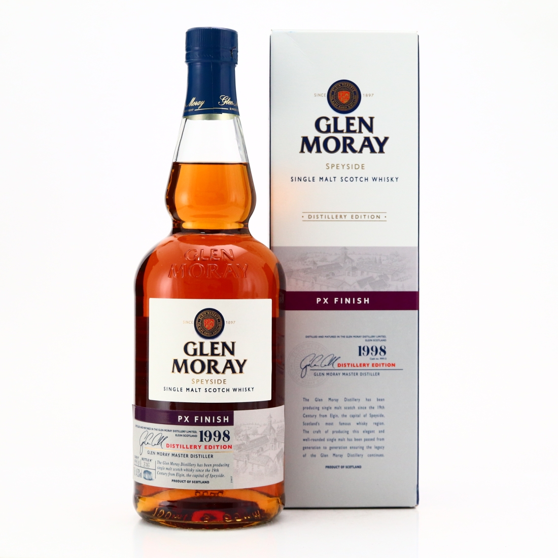 Glen Moray 1998 Single PX Cask Finish