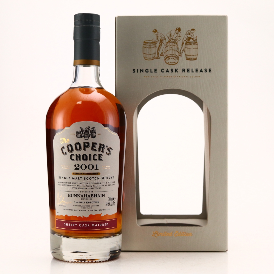 Bunnahabhain 2001 Cooper's Choice 19 Year Old