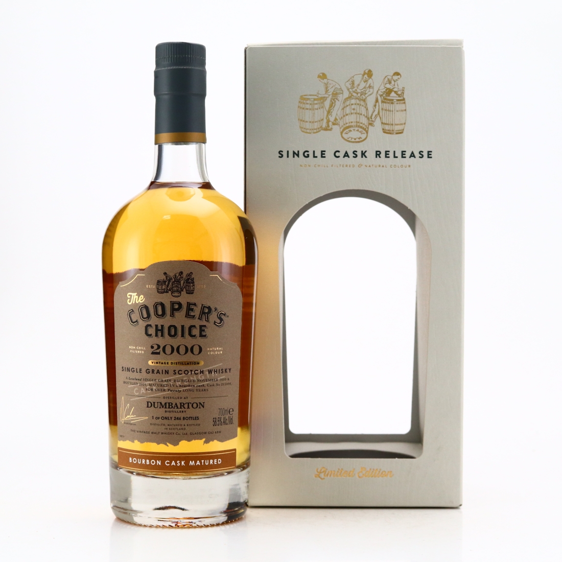 Dumbarton 2000 Coopers Choice 20 Year Old