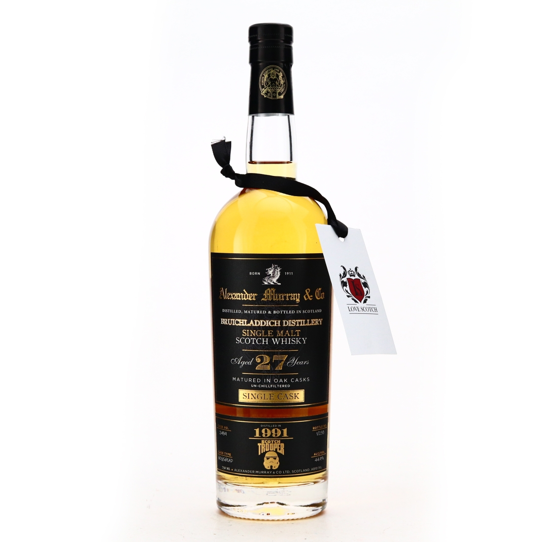 Bruichladdich 1991 Alexander Murray and Co 27 Year Old 75cl / Scotch Trooper - Charity Lot