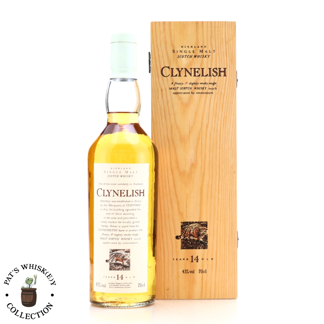 Clynelish 14 Year Old Flora and Fauna White Cap / Wooden Box