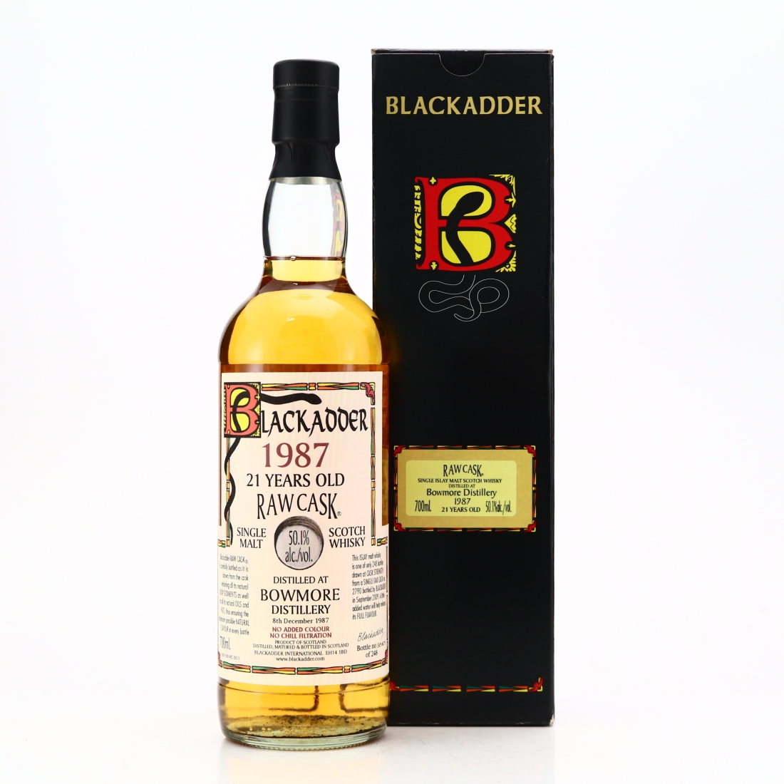 Bowmore 1987 Blackadder 21 Year Old Raw Cask
