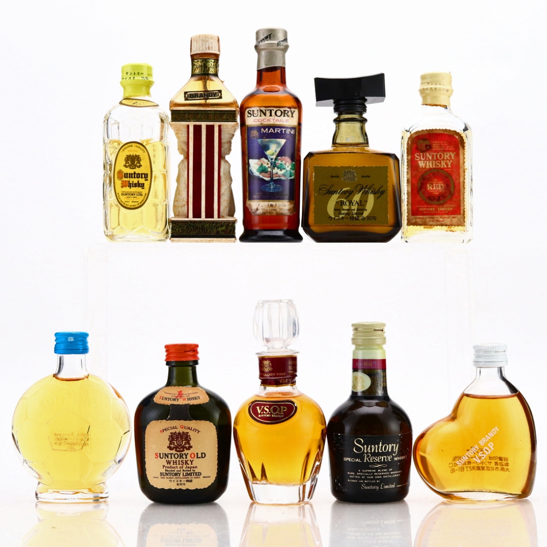 Suntory Miniatures x 10