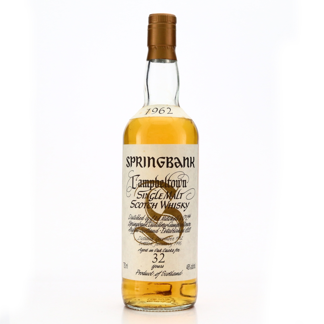 Springbank 1962 32 Year Old 75cl