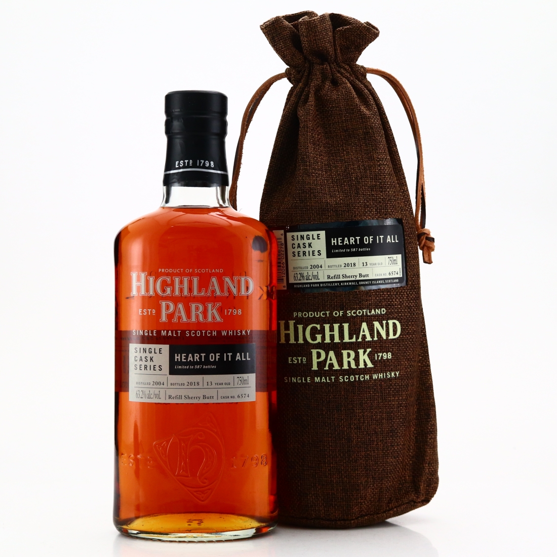 Highland Park 2004 Single Sherry Cask 13 Year Old #6574 75cl / Heart of it All