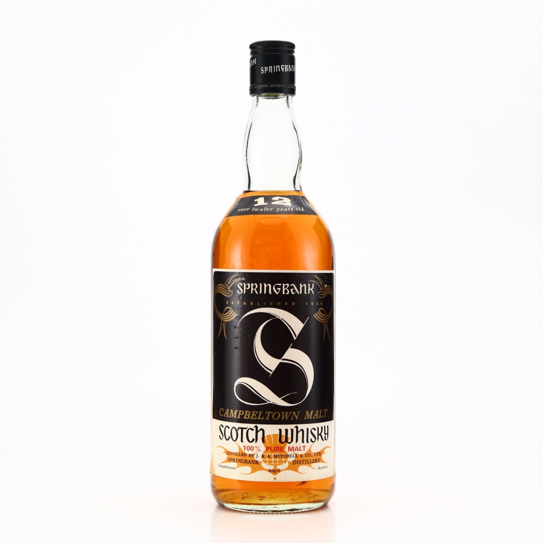 Springbank 12 Year Old 1970s / German Import