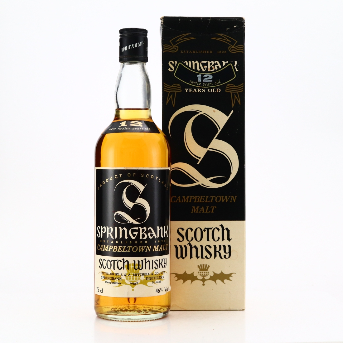Springbank 12 Year Old Cask Strength 1980s