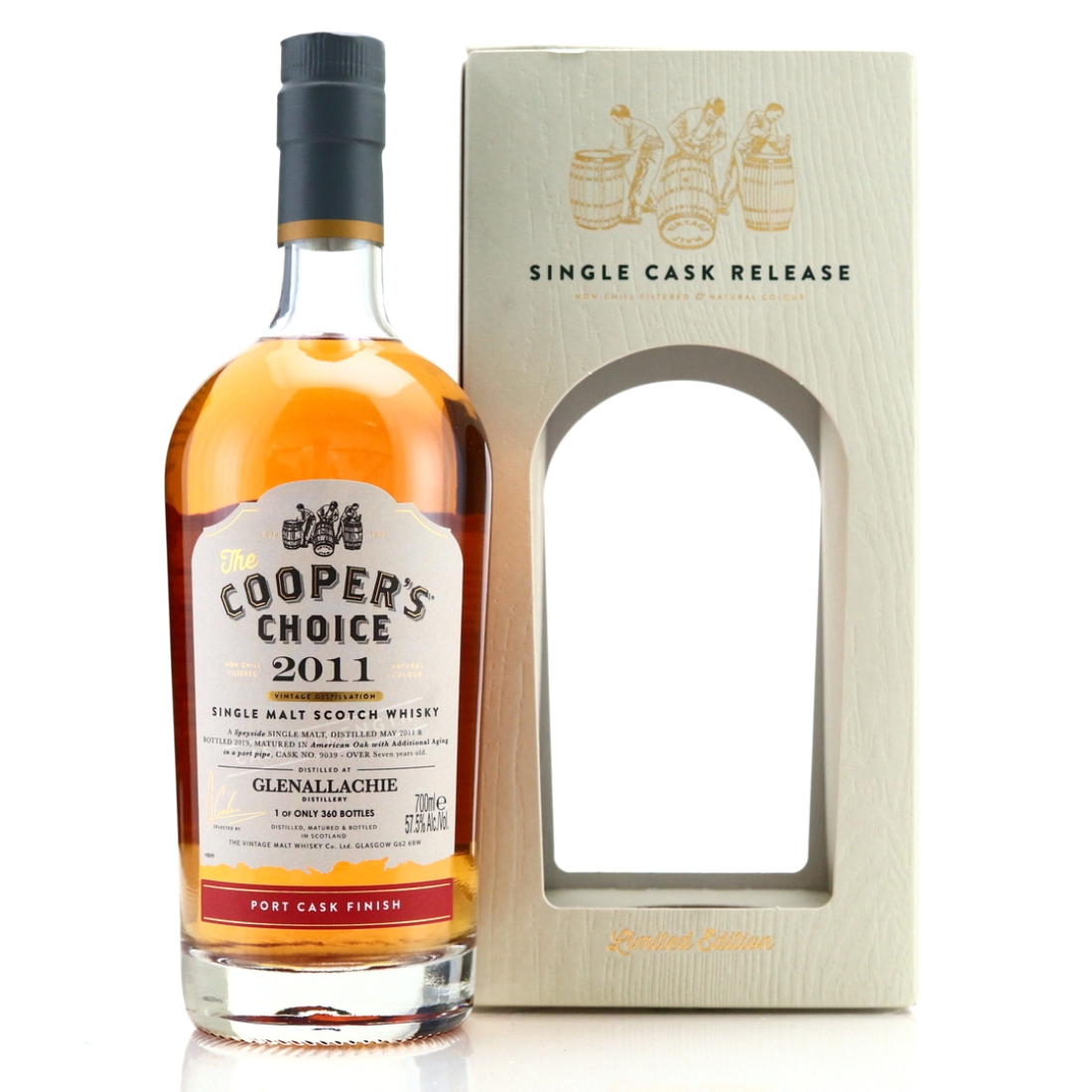 Glenallachie 2011 Cooper's Choice 7 Year Old 