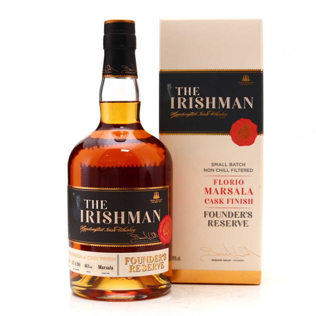 The Irishman Founder's Reserve Single Marsala Cask #2784
