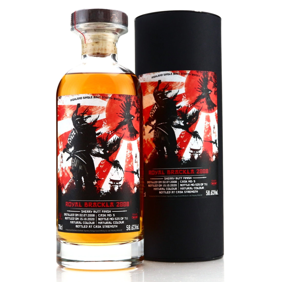 Royal Brackla 2008 Signatory Vintage Sherry Butt Finish / Kirsch Whisky