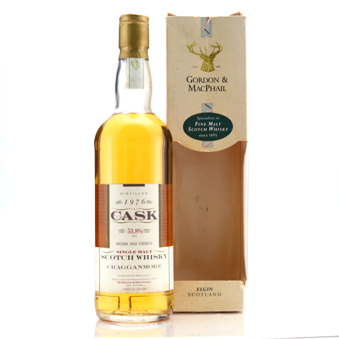 Cragganmore 1976 Gordon and MacPhail Cask Strength