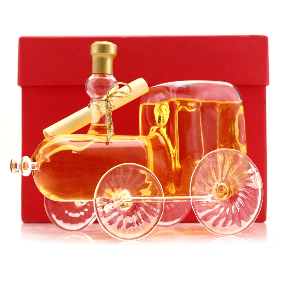 Highland Malt Whisky Glass Car Decanter Gift Set