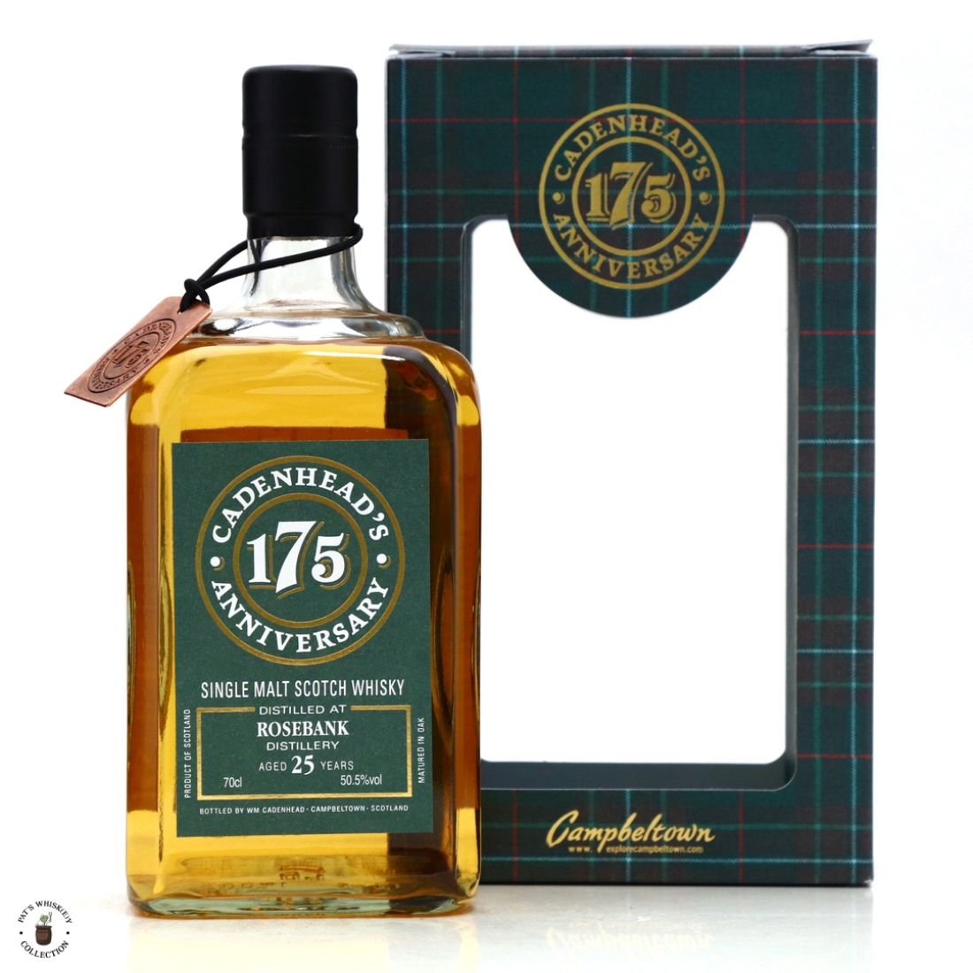 Rosebank 1991 Cadenhead's 25 Year Old / 175th Anniversary