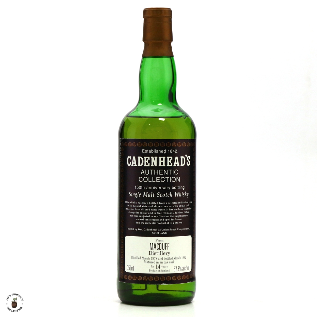 Macduff 1978 Cadenhead's 14 Year Old 75cl / 150th Anniversary