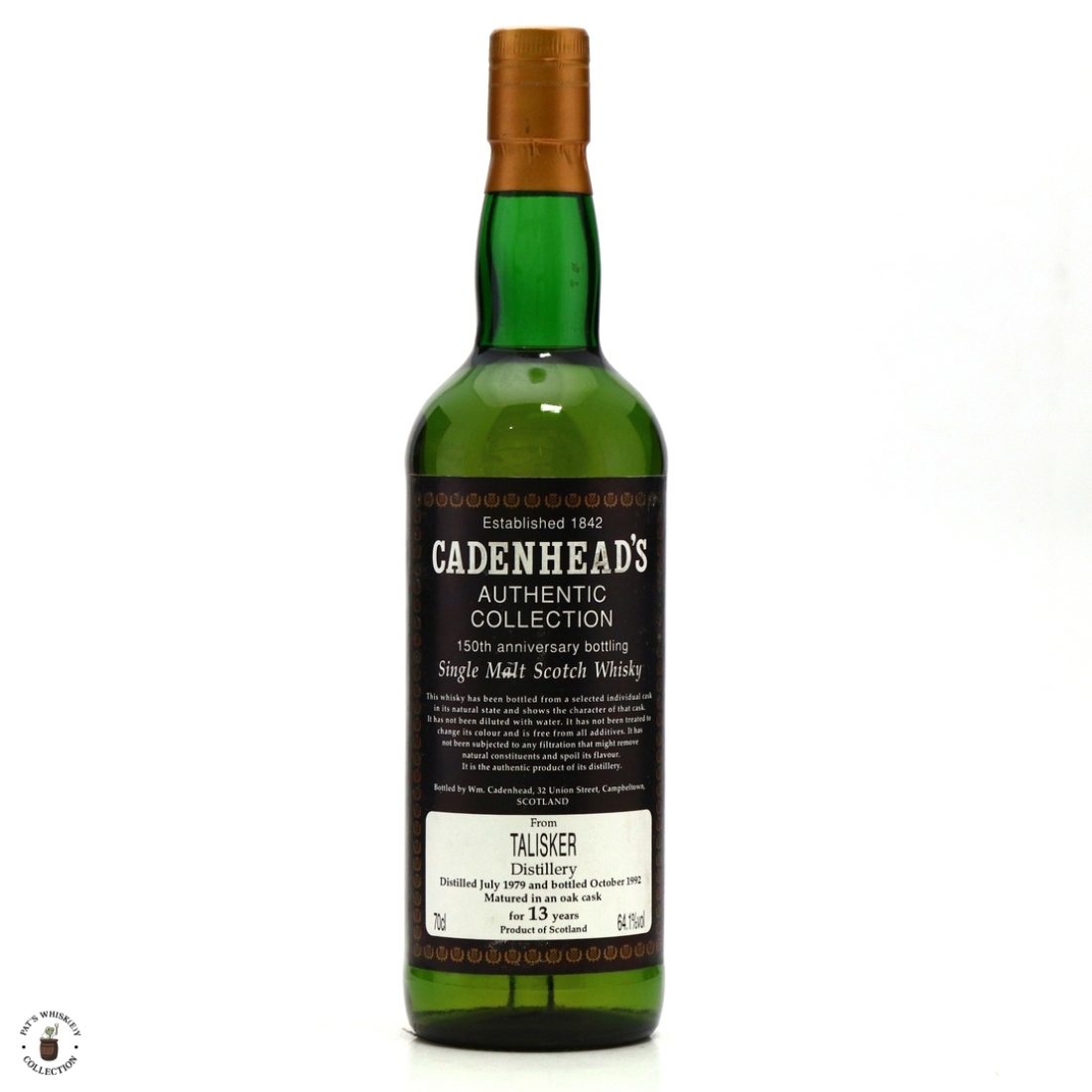 Talisker 1979 Cadenhead's 13 Year Old / 150th Anniversary