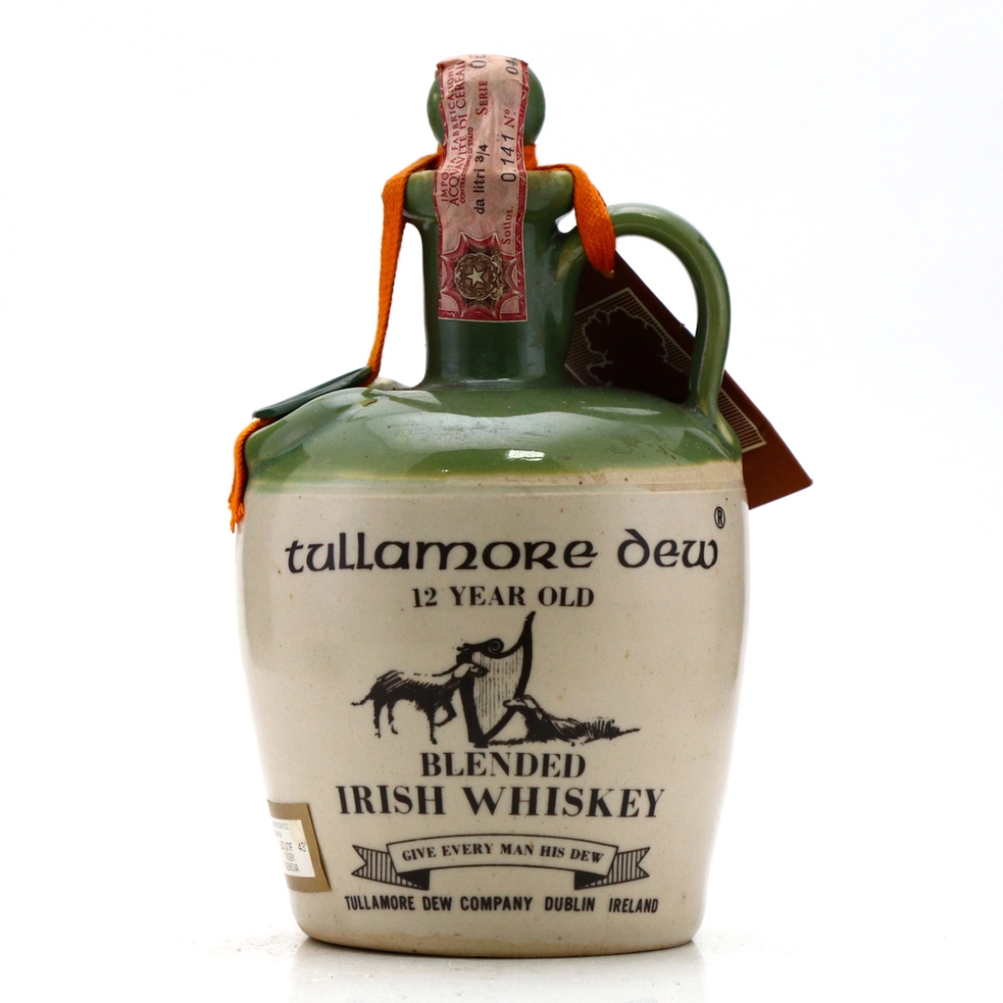 Tullamore Dew Decanter 1970s
